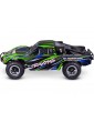 Traxxas Slash 1:10 BL-2s HD RTR Žalia