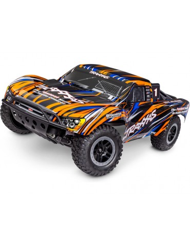 Traxxas Slash 1:10 BL-2s HD RTR Oranžinė