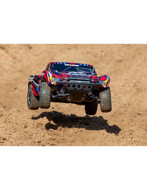 Traxxas Slash 1:10 BL-2s HD RTR Raudona