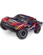 Traxxas Slash 1:10 BL-2s HD RTR Raudona