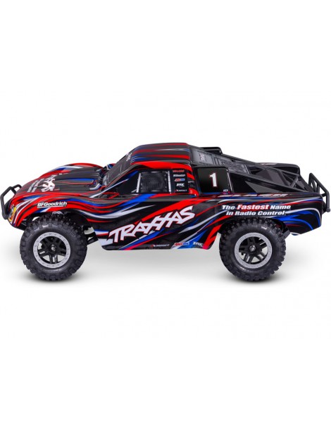 Traxxas Slash 1:10 BL-2s HD RTR Raudona