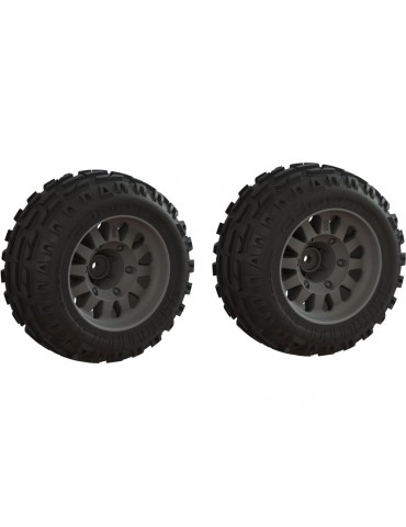 Arrma dBoots Dirtrunner ST Tire Set Glued (2)