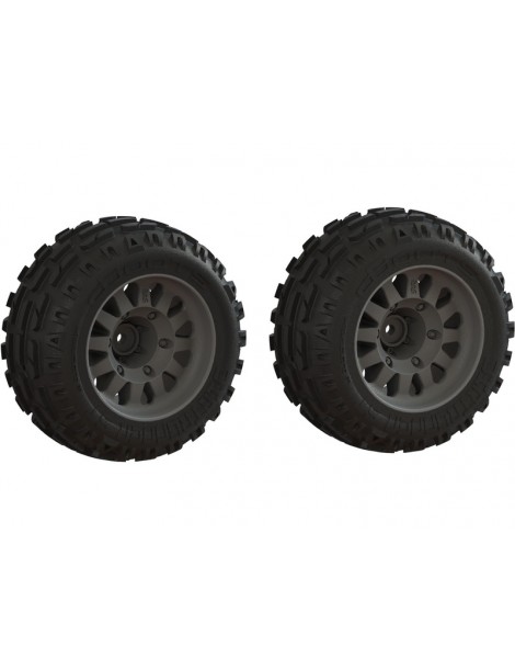 Arrma dBoots Dirtrunner ST Tire Set Glued (2)