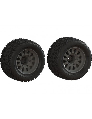 Arrma dBoots Katar Tire Set Glued (2)