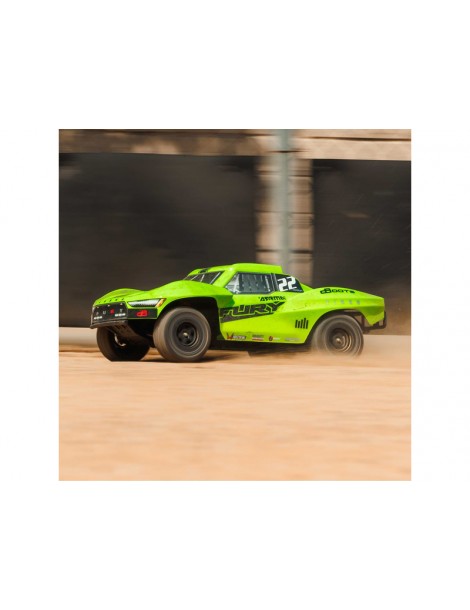 1/10 FURY MEGA 550 2WD Short Course Truck RTR, Žalia