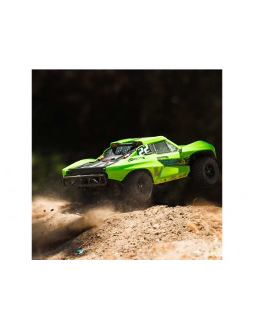1/10 FURY MEGA 550 2WD Short Course Truck RTR, Žalia