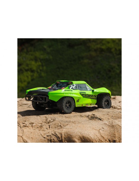 1/10 FURY MEGA 550 2WD Short Course Truck RTR, Žalia