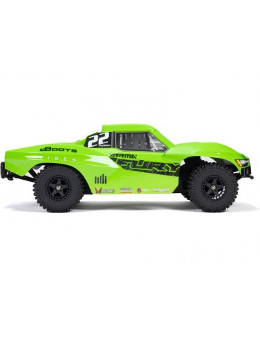 1/10 FURY MEGA 550 2WD Short Course Truck RTR, Žalia