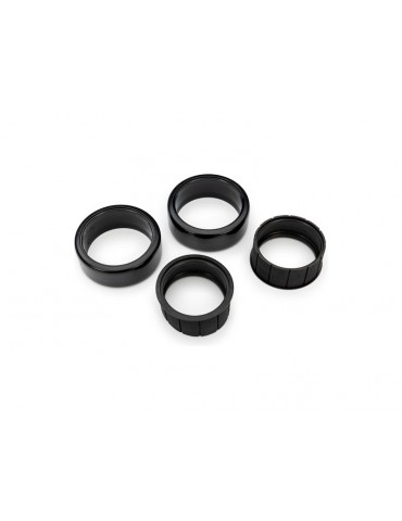 Traxxas Tires, 1.9" Drift (hard) (front) (2)/ rubber inserts (2)