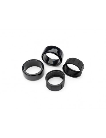 Traxxas Tires 1.9" Drift hard (rear) (2)/ rubber inserts (2)