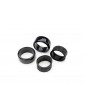 Traxxas Tires 1.9" Drift hard (rear) (2)/ rubber inserts (2)