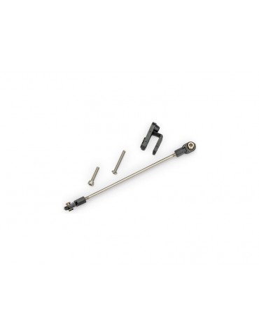 Traxxas Rudder pushrod, assembled/ servo horn