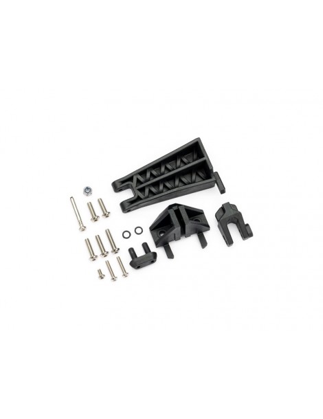 Traxxas Rudder mount/ steering arm/ drive strut mount/ hull water outlet/ mounting hardware