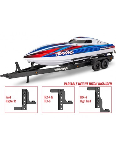 Traxxas Trailer, Disruptor (assembled with hitch)