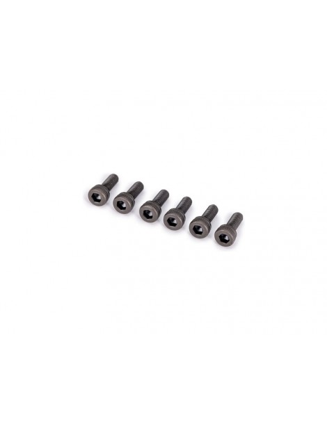 Traxxas Screws, 3x8mm caphead machine (hex drive) (6)