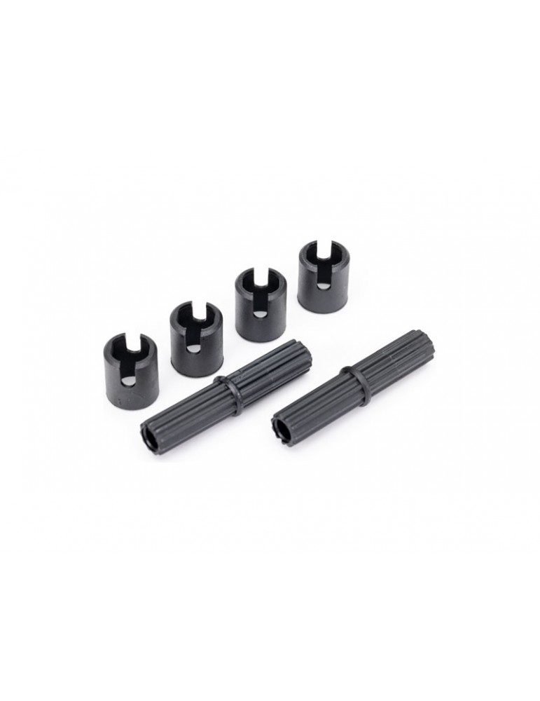 Traxxas Half shafts, center (external splined) (2)