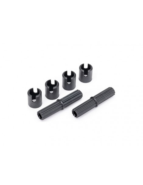 Traxxas Half shafts, center (external splined) (2)