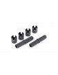Traxxas Half shafts, center (external splined) (2)