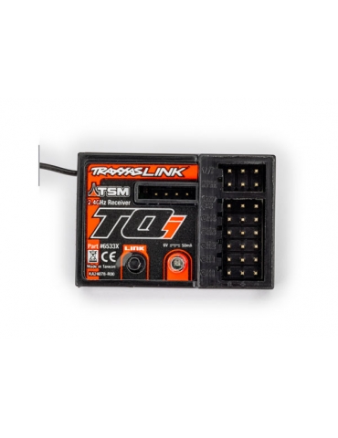 Traxxas imtuvas, mikro, TQi 2,4 GHz su telemetrija ir TSM (5 kanalų)