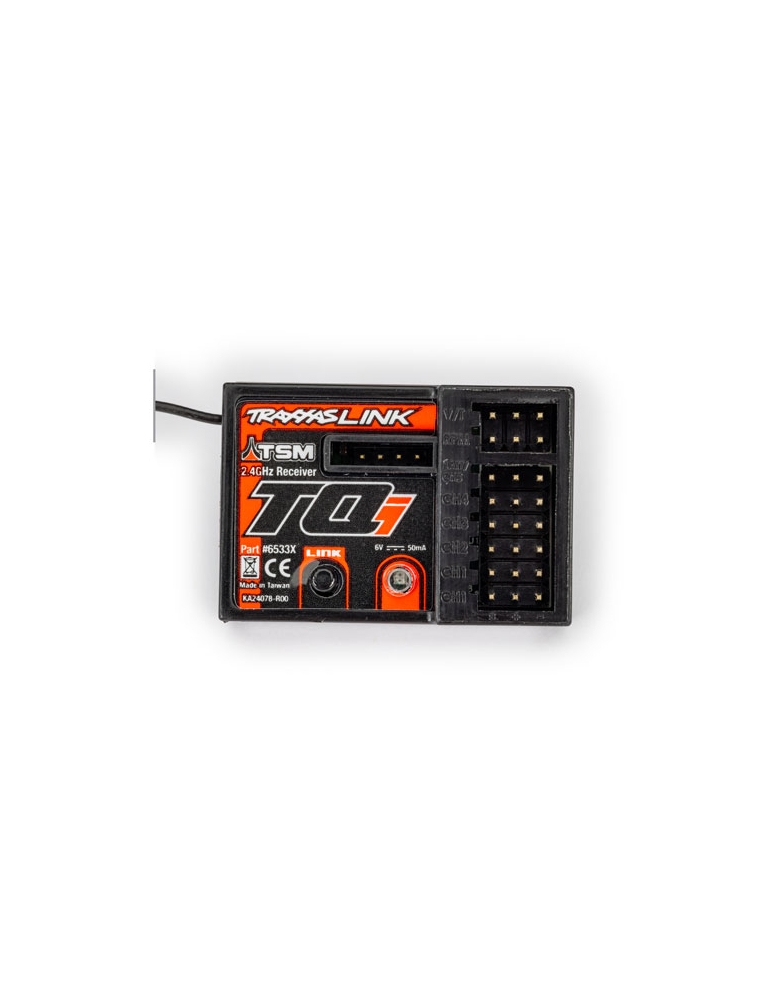 Traxxas imtuvas, mikro, TQi 2,4 GHz su telemetrija ir TSM (5 kanalų)