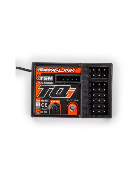 Traxxas imtuvas, mikro, TQi 2,4 GHz su telemetrija ir TSM (5 kanalų)