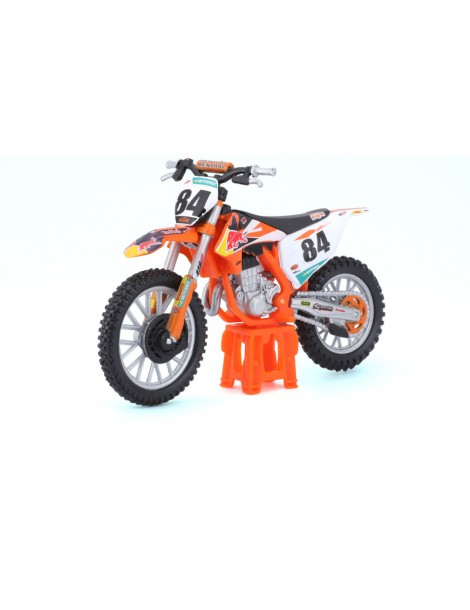 Motociklas Bburago Red Bull KTM 450 SX-F 2018 1:18