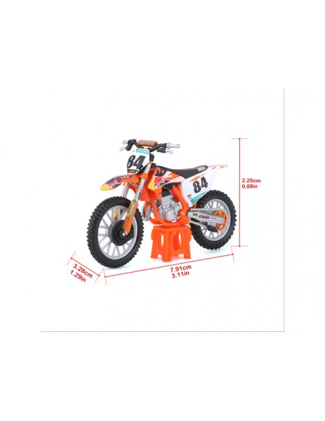 Motociklas Bburago Red Bull KTM 450 SX-F 2018 1:18