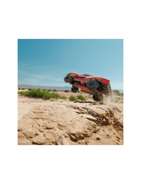 Arrma Fury Mega 550 2WD 1:10 Smart RTR Raudona - RC modelis su baterija ir įkrovikliu