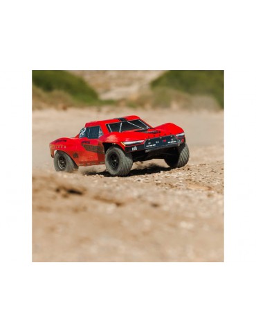 Arrma Fury Mega 550 2WD 1:10 Smart RTR Raudona - RC modelis su baterija ir įkrovikliu