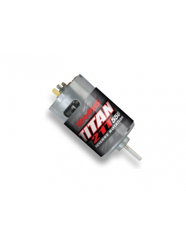 Traxxas variklis Brushed Titan 550 21T atvirkštinis sukimas