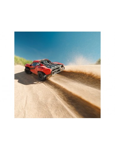 Arrma Fury Mega 550 2WD 1:10 Smart RTR Raudona - RC modelis su baterija ir įkrovikliu