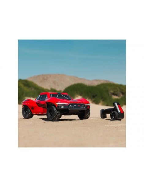 Arrma Fury Mega 550 2WD 1:10 Smart RTR Raudona - RC modelis su baterija ir įkrovikliu