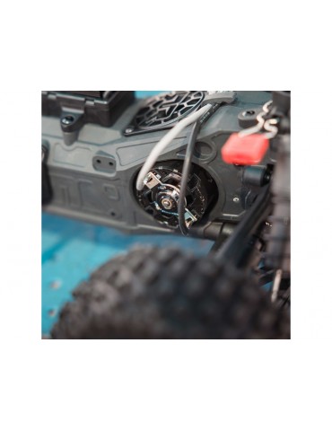 Arrma Fury Mega 550 2WD 1:10 Smart RTR Raudona - RC modelis su baterija ir įkrovikliu
