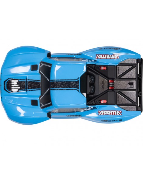 Arrma Fury Mega 550 2WD 1:10 Smart RTR mėlyna - RC modelis su baterija ir įkrovikliu