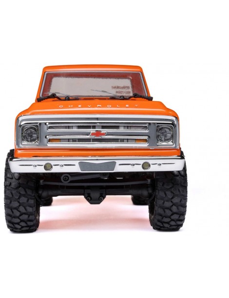 Axial 1/24 SCX24 1967 m. Chevrolet C10 4WD Brushed Truck RTR, oranžinė