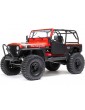 RC modelis Axial 1/10 SCX10 III Jeep CJ-7 4WD RTR Raudona