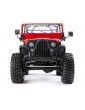 RC modelis Axial 1/10 SCX10 III Jeep CJ-7 4WD RTR Raudona