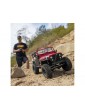 RC modelis Axial 1/10 SCX10 III Jeep CJ-7 4WD RTR Raudona