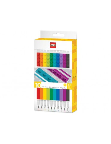 LEGO Gel Pens, mix of colors 10 pcs