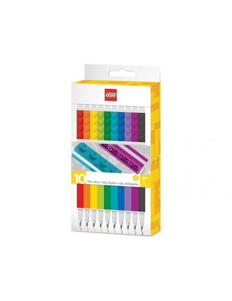 LEGO Gel Pens, mix of colors 10 pcs