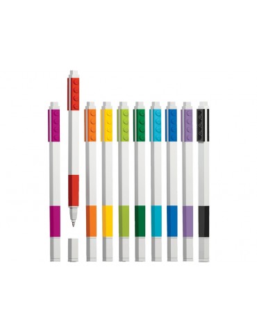 LEGO Gel Pens, mix of colors 10 pcs