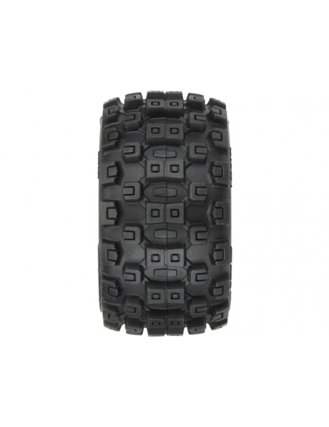 Pro-Line 1/18 Badlands MX 1.85" F/R MTD 12mm Black Raid: Granite GROM