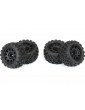 Pro-Line 1/18 Badlands MX 1.85" F/R MTD 12mm Black Raid: Granite GROM