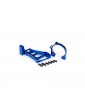Traxxas Motor mounts (blue-anodized aluminum) (for use with 3461)
