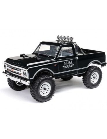 Axial 1/24 SCX24 1967 Chevrolet C10 4WD Brushed Truck RTR, Black