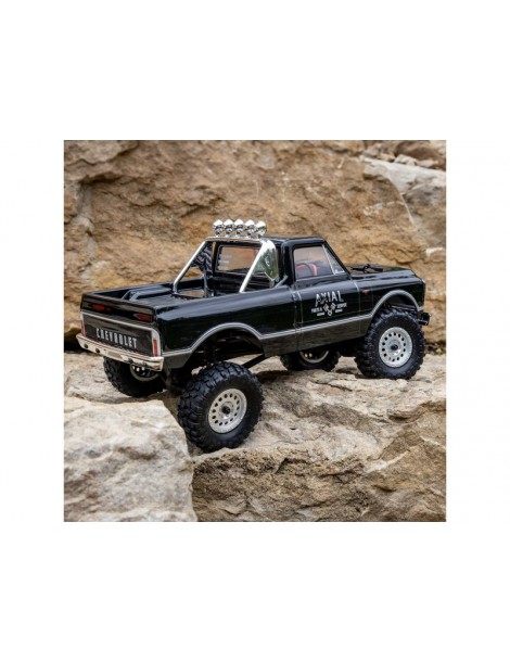 Axial 1/24 SCX24 1967 Chevrolet C10 4WD Brushed Truck RTR, Black