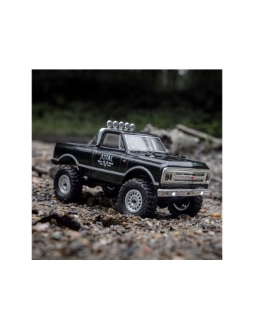 Axial 1/24 SCX24 1967 Chevrolet C10 4WD Brushed Truck RTR, Black