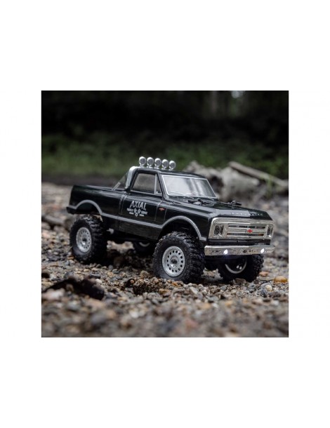 Axial 1/24 SCX24 1967 Chevrolet C10 4WD Brushed Truck RTR, Black