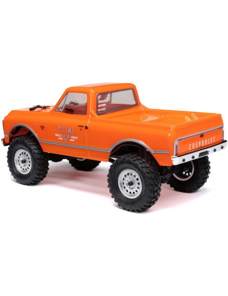 Axial 1/24 SCX24 1967 Chevrolet C10 4WD Brushed Truck RTR, Black