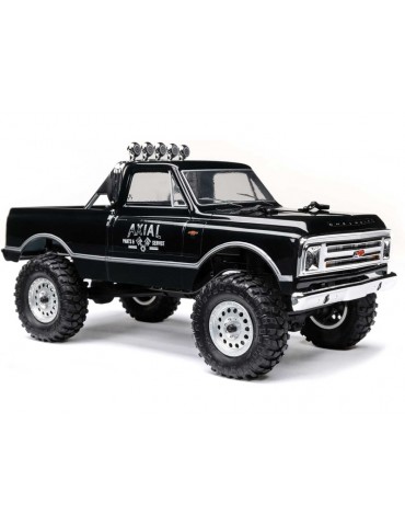 Axial 1/24 SCX24 1967 Chevrolet C10 4WD Brushed Truck RTR, Black